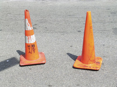 cones New York, April 2004